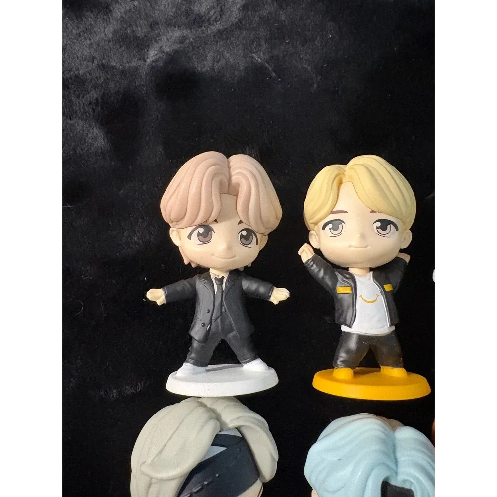 BTS TinyTAN McDonald's Collaboration Figurines Full Set 8 Pieces Collectible